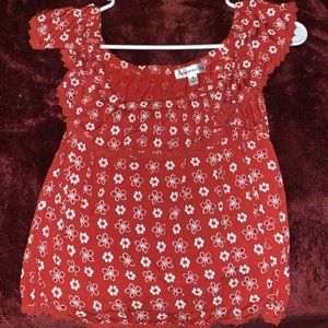 Off the shoulder shirt